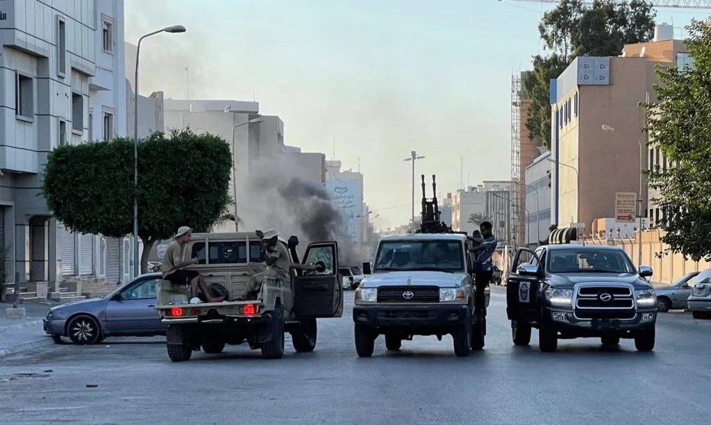 Libya Tripoli Unrest Capital Security