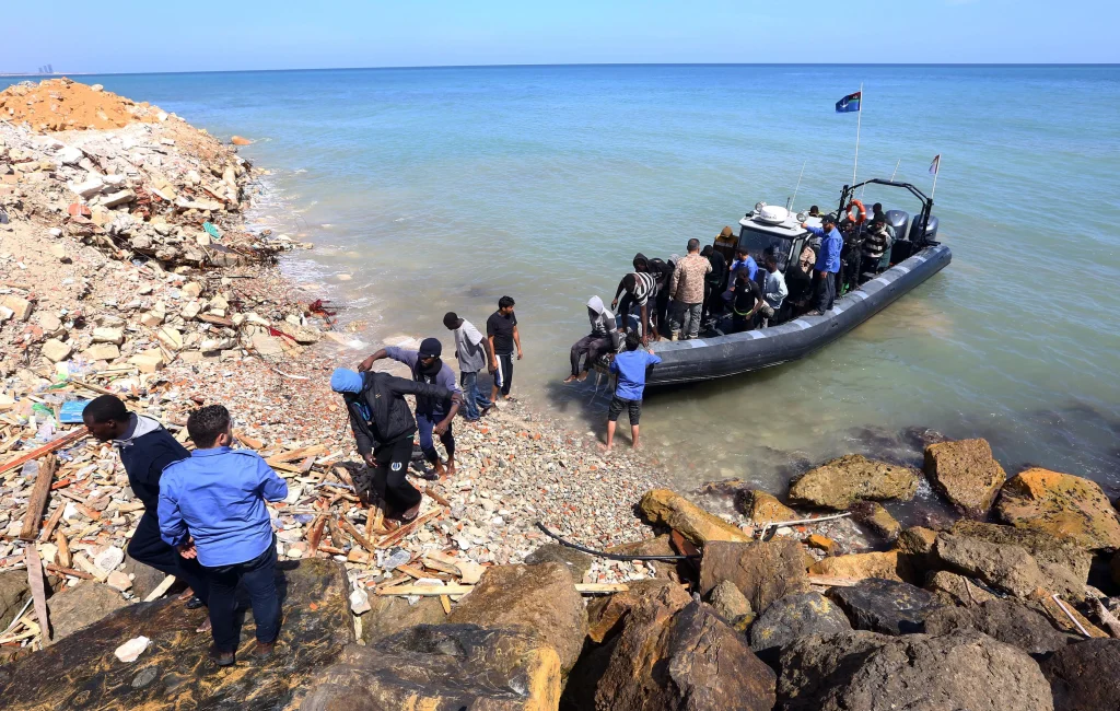 migrant security libya