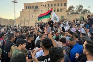 protests in tripoli over power shortages and cuts