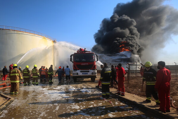Libya Zawyra Refinery Drone
